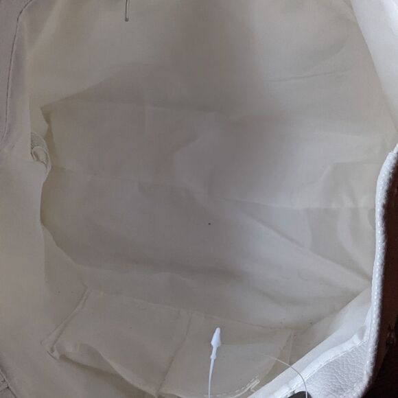 Minicci Best Mom Ever White Vegan Leather Purse - Picture 12 of 13